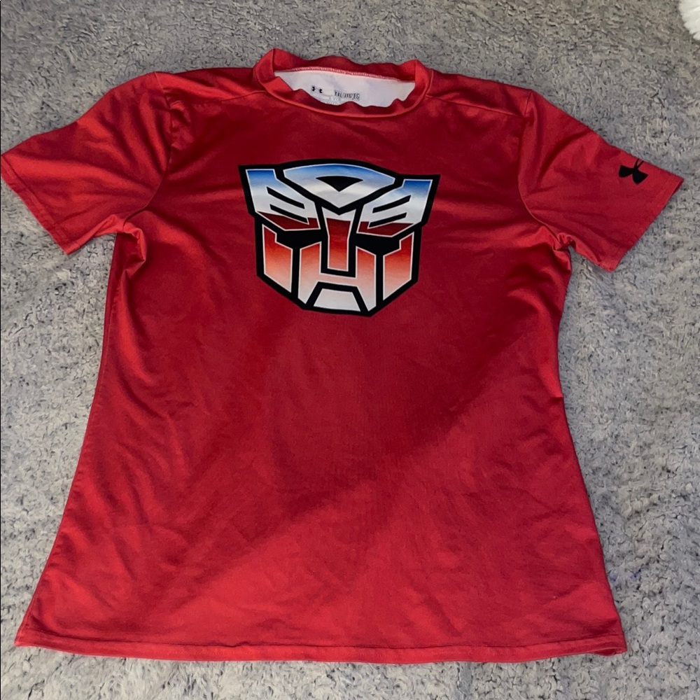 Under Armour Kids Red Graphic Tee
